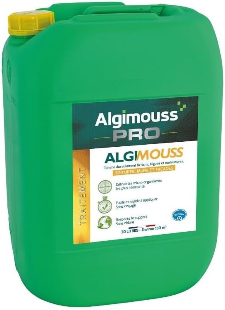 Algimous Algimouss Traitement curatif et préventif toiture murs et façades 30 L - 001004