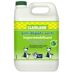 Clairland Anti-Dépôts Verts et Imperméabilisant CLAIRIMPER5000 5 L