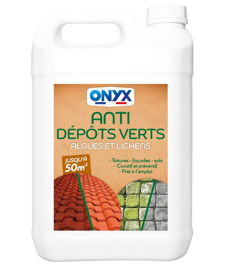 Onyx Anti Dépôts Verts Algues et Lichens 5 L