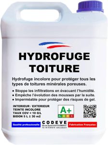 Hydrofuge Toiture Codeve Bois 5L